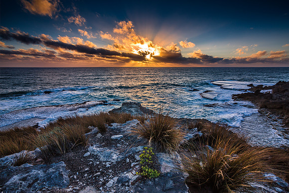 Setting Sun, Cape Douglas