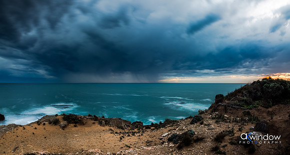 Stormy Sunset, Cape Douglas